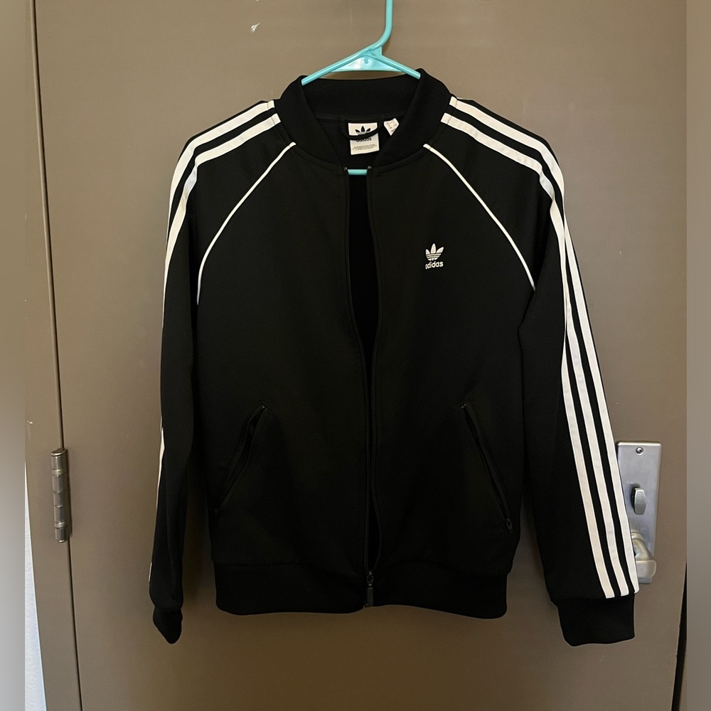 An Adidas jacket. In good condition!